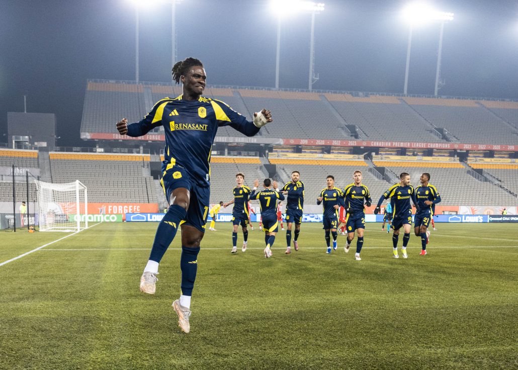 CONCACAF Champions Cup game between Nashville SC at Atlético Ottawa on February 17, 2026 at Hamilton Stadium in Hamilton