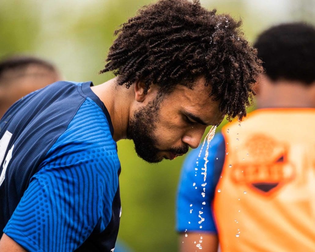 League1 Ontario soccer game between Oakville Blue Devils and FC London