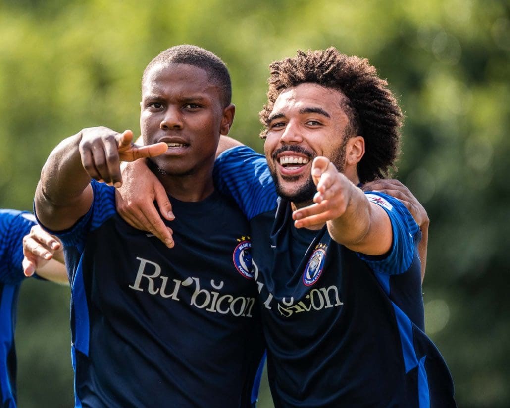 League1 Ontario soccer game between Oakville Blue Devils and FC London