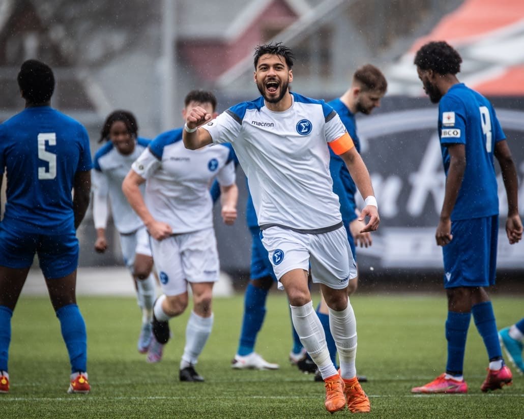 League1 Ontario soccer game between ProStars FC and Sigma FC