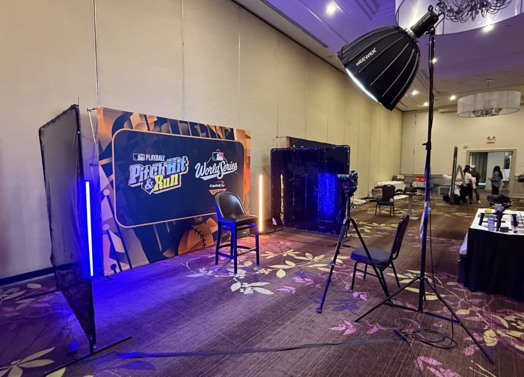 Major League Baseball Pitch, Hit and Run Finals media day on October 24, 2025 in Toronto