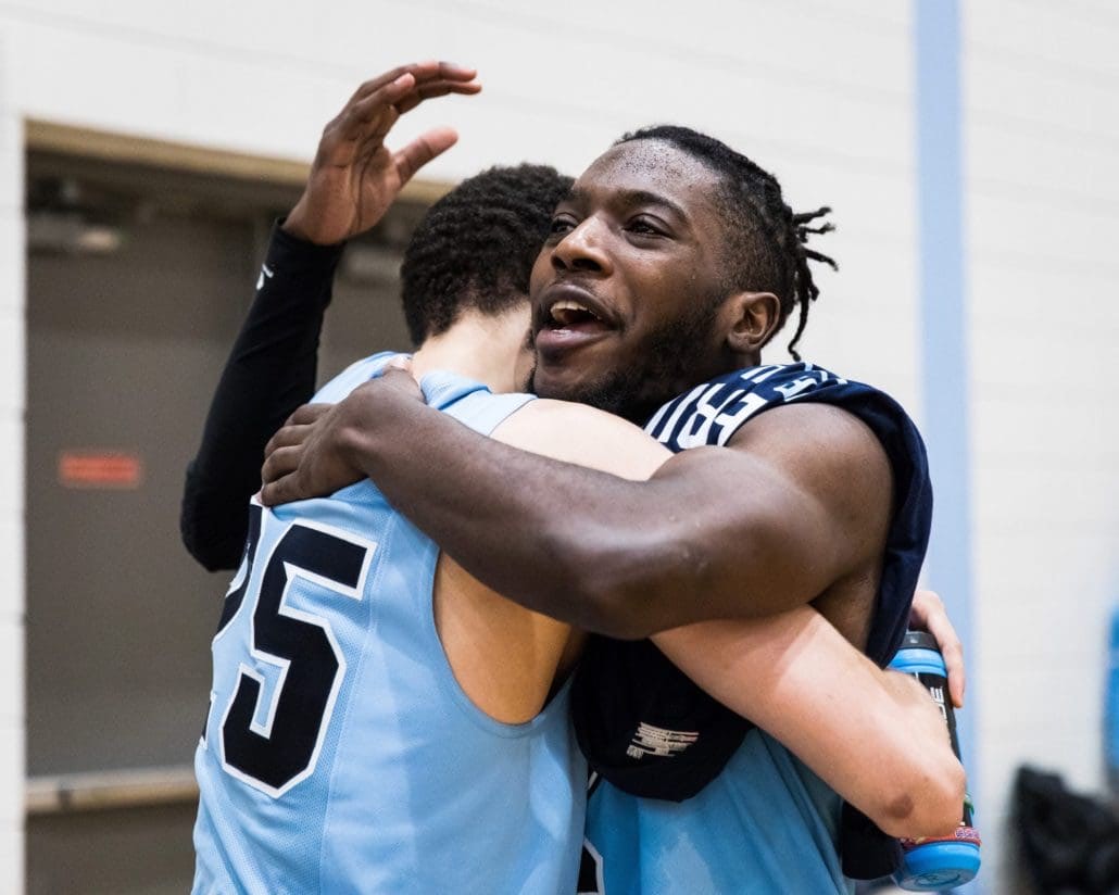 Ontario Colleges Athletic Association men’s crossover basketball game between the Sheridan Bruins and the Georgian Grizzlies