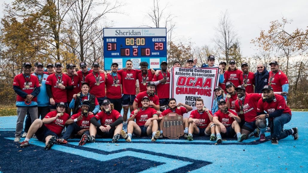 Ontario Colleges Athletic Association game between the Sheridan Bruins and the St. Lawrence Vikings