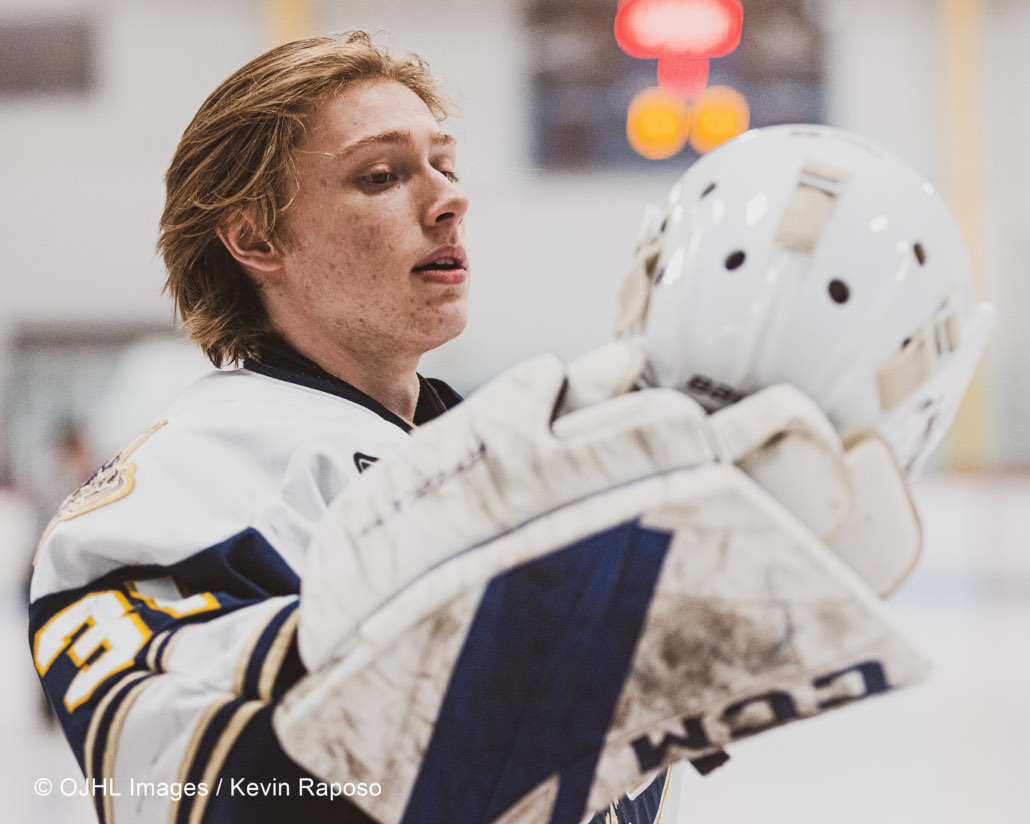 OJHL Hockey - Toronto Patriots vs. Mississauga Chargers, photographed by Kevin Raposo