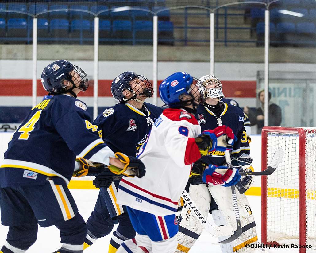 OJHL Hockey - Whitby Fury vs. Toronto Jr. Canadiens