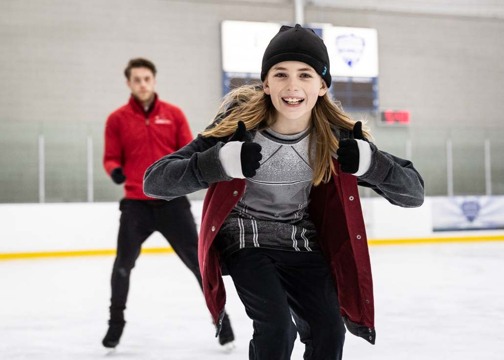 OAKVILLE, ON – Dec. 18, 2019: Skate Canada Motivational Tour for 2020 ISU World Figure Skating Championships.