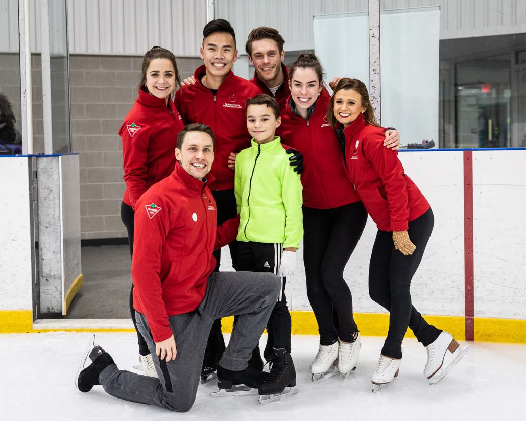 OAKVILLE, ON – Dec. 18, 2019: Skate Canada Motivational Tour for 2020 ISU World Figure Skating Championships.