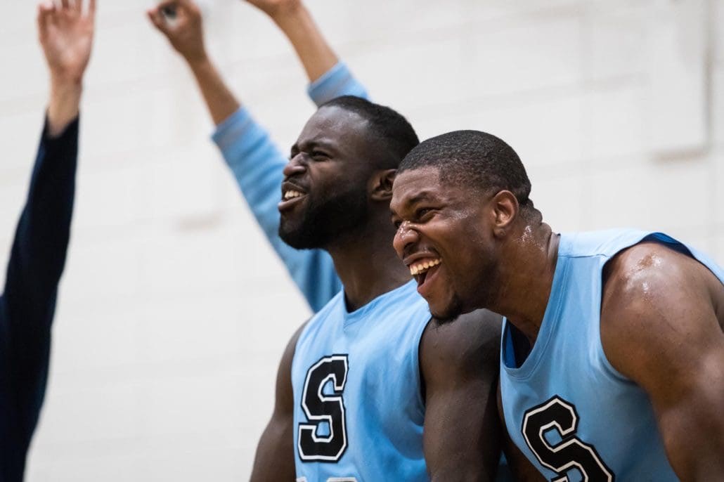 BRAMPTON, ON – Feb. 11, 2017: Sheridan vs. Sault in OCAA basketball.