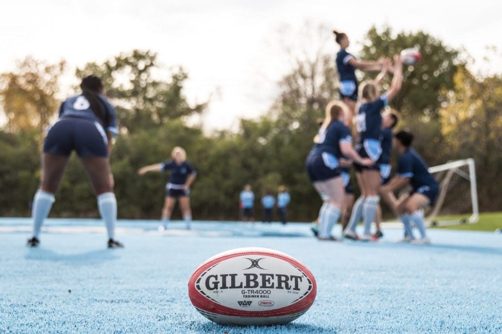 OCAA Women's Rugby - Sheridan vs. Humber, Loyalist, and Conestoga, photographed by Kevin Raposo